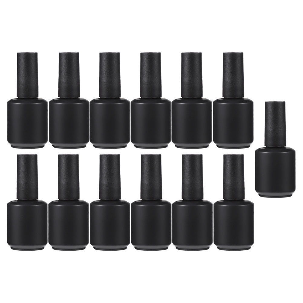 Gel Refill Pack - 13Pcs Botol Penyimpanan Cat Kuku Kaca