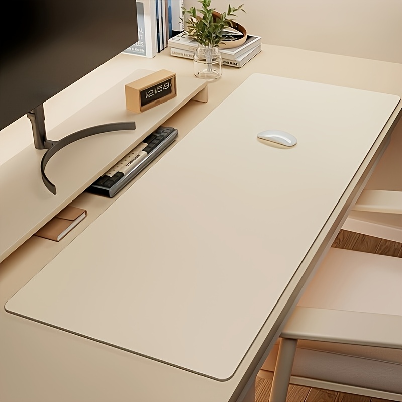 1 Buah Alas Mouse Kulit PU Bes - Leather Desk Pad ulasan dan harga