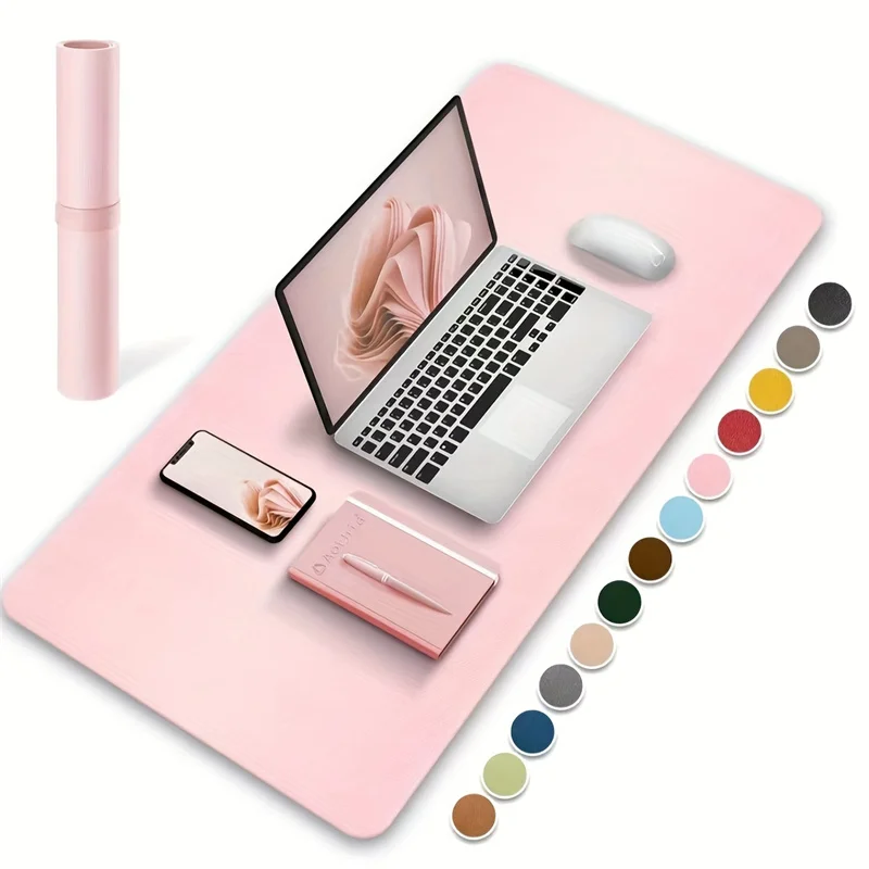 1 Buah Alas Pelindung Meja Kan - Leather Desk Pad ulasan dan harga