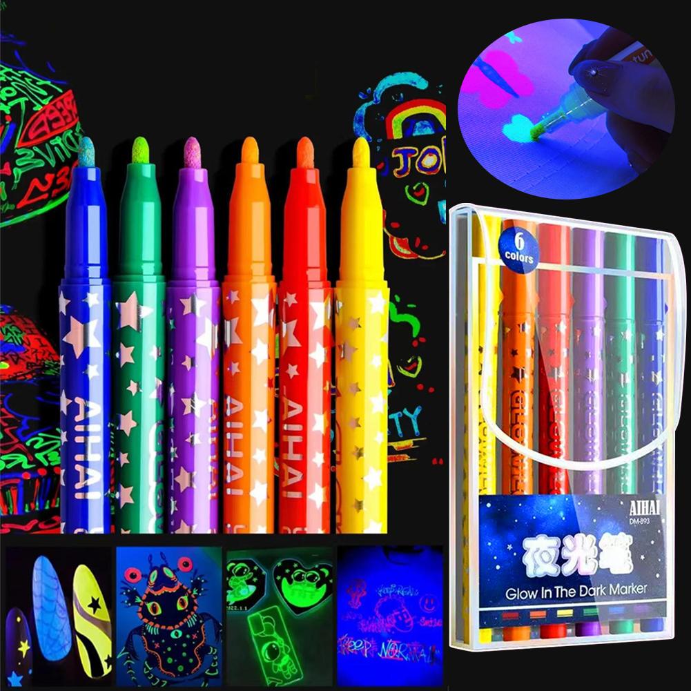 Set Spidol Neon Fluoresen Berc - Correction Pen Fine ulasan dan harga