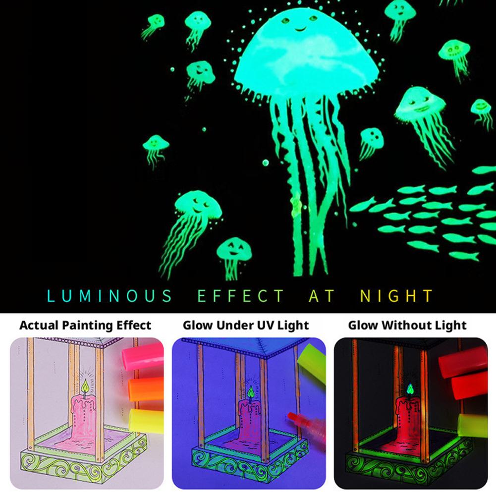 Set Spidol Neon Fluoresen Berc - Correction Pen Fine ulasan dan harga