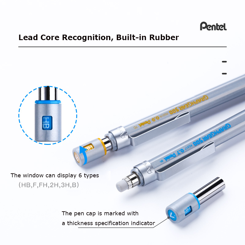 Pensil Mekanis Logam Penyusuna - Pentel Pen Energel ulasan dan harga