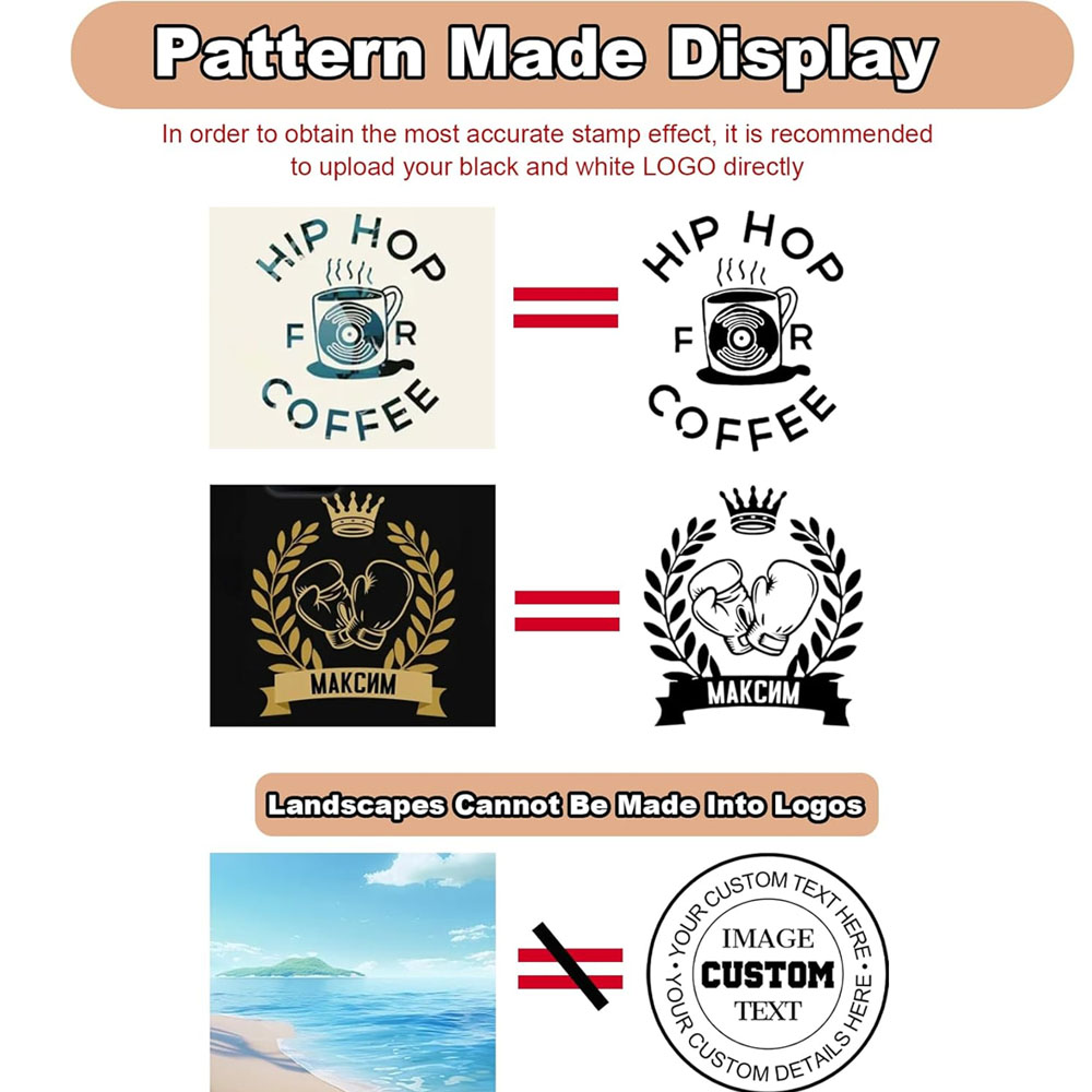 Stempel LOGO Kustom Otomatis,  - Rubber Date Stamp ulasan dan harga
