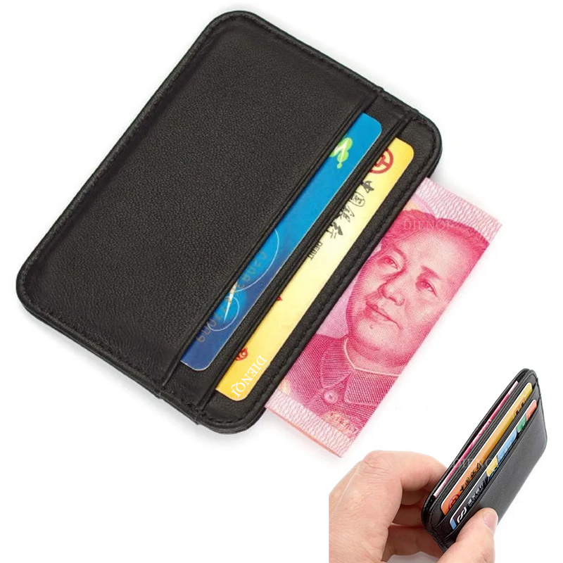Dompet Kartu Kulit Asli Pria,  - Index Card Holder ulasan dan harga