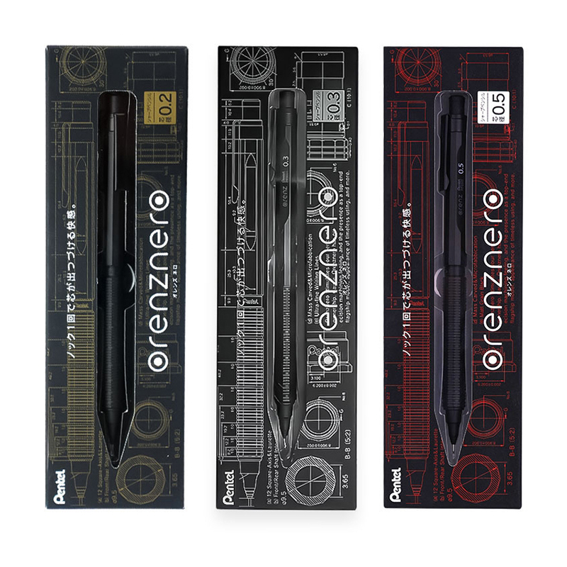 Pensil Mekanik Logam Pentel Je - Mechanical Pencil 0.3 ulasan dan harga