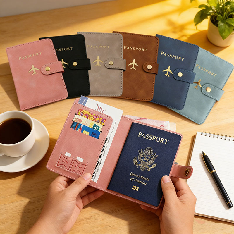 Dompet Kulit Penutup Paspor un - Index Card Holder ulasan dan harga