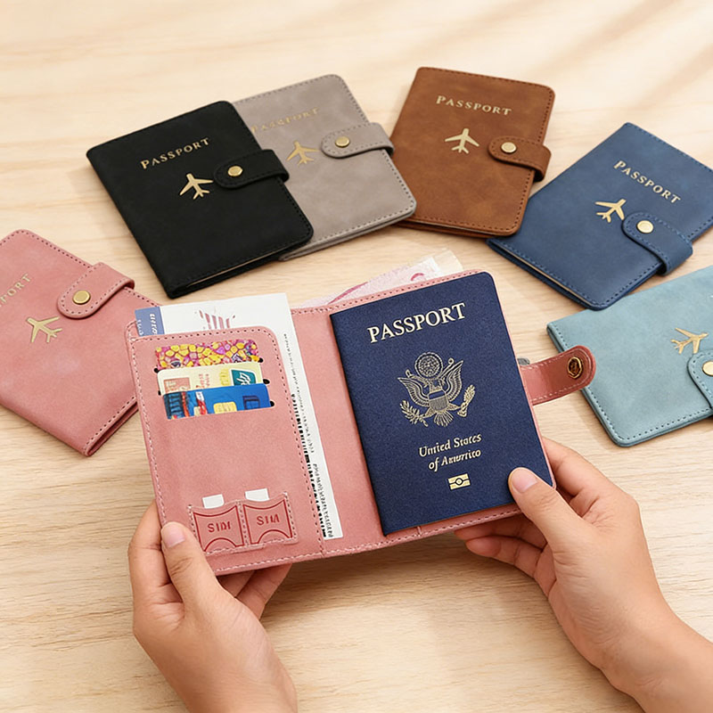 Dompet Kulit Penutup Paspor un - Index Card Holder ulasan dan harga
