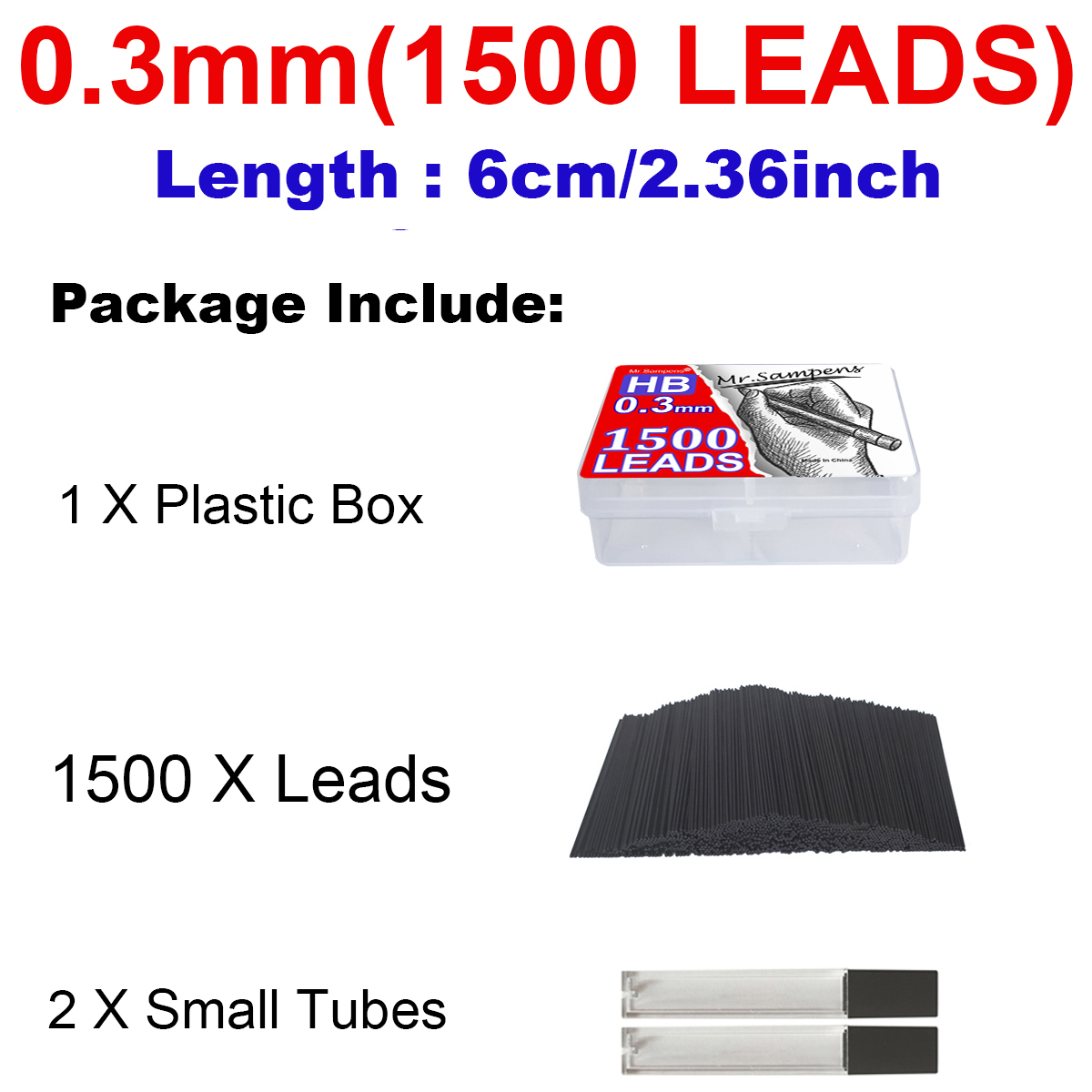1500 Pak 0.3Mm HB Pensil Otoma - Mechanical Pencil 0.3 ulasan dan harga