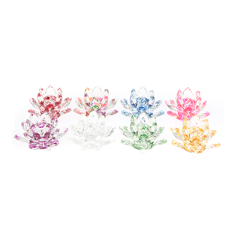 60Mm Quartz Kristal Lotus Bung - Paper Weight Crystal ulasan dan harga