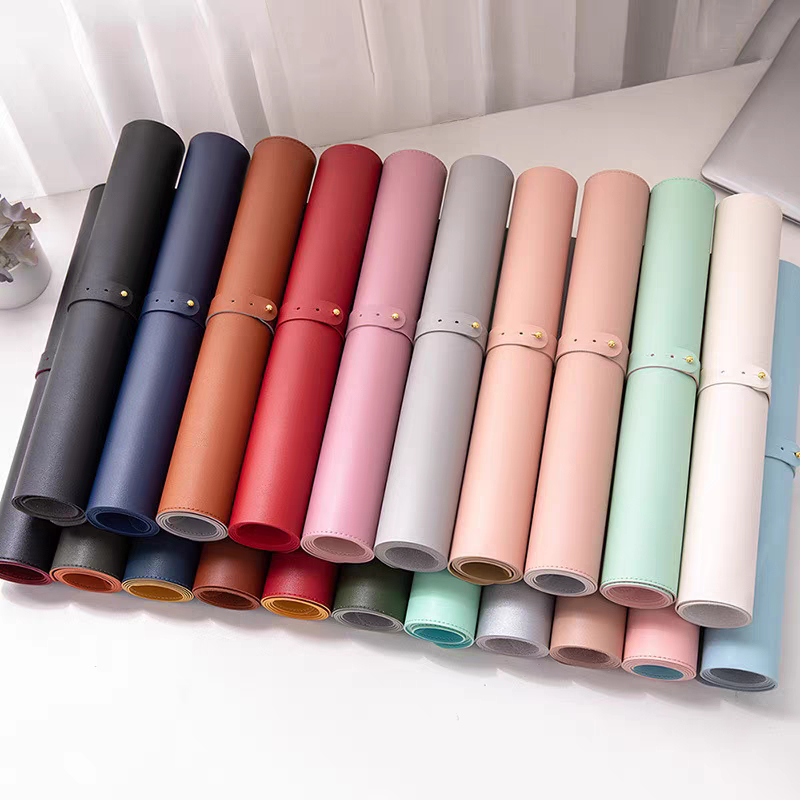 Alas Meja Lembut dan Dapat Dil - Leather Desk Pad ulasan dan harga