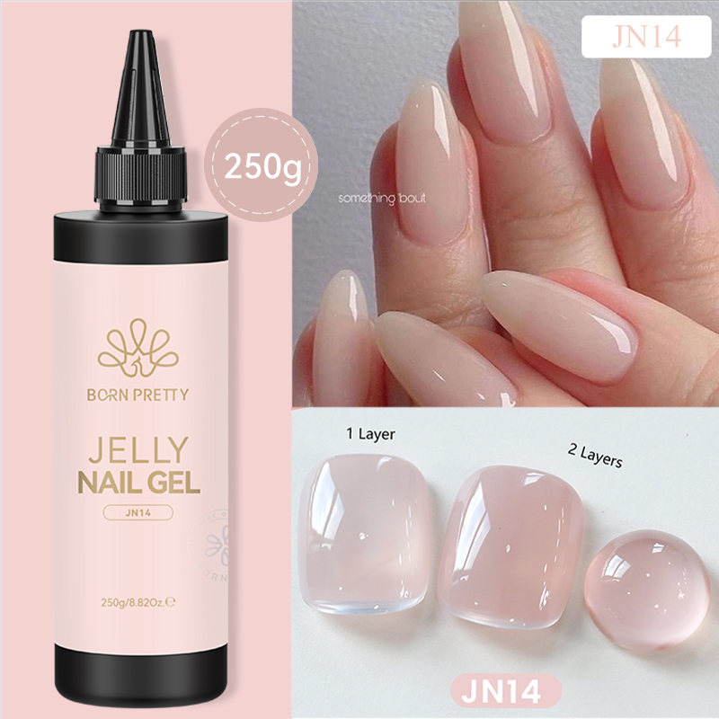 BORN PRETTY 250g Jelly Putih S - Gel Refill Pack ulasan dan harga